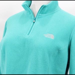 Tiffany blue North face fleece